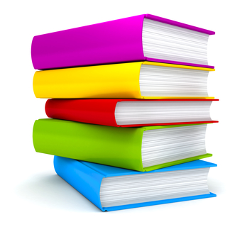 Stack of Books on white background . 3d render – Tri-CAD Technologies